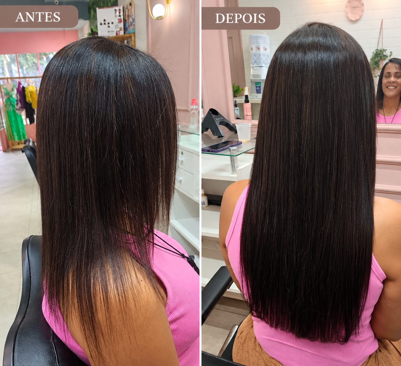 Mega Hair — foto 29 do portfólio Fatinha Martins